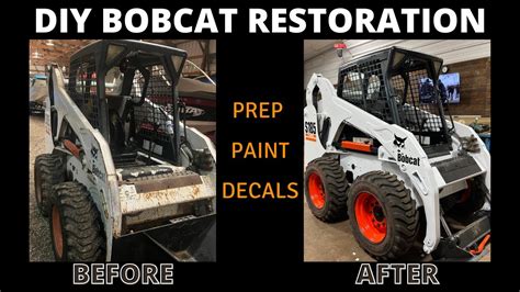 prep skid steer for summer|bobcat skid steer paint.